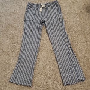 Striped Linen Pants